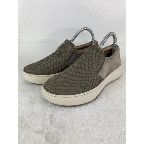 Sofft Somers Women’s Snake-Print Nubuck Slip-On Sneaker Size 7 - Picture 1 of 8